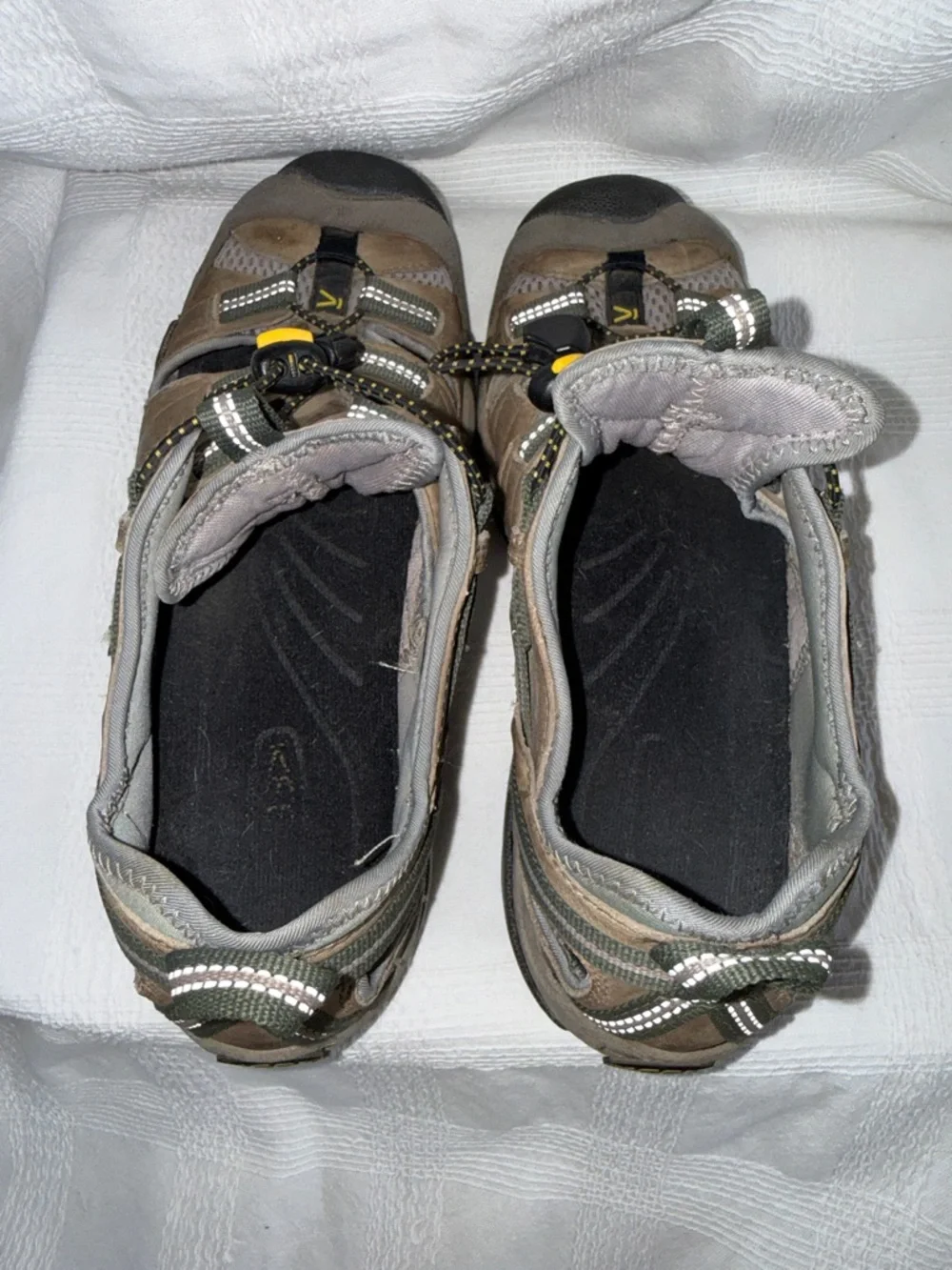 Men's Brown Outdoor Closed-Toe Sandal - Rugged Trail Comfort Keen XT 0205 9.5